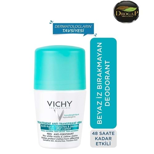 VİCHY ROLL-ON DEODORANT ANTİ-MARK 50 ML ( 48 SAAT ETKİLİ )