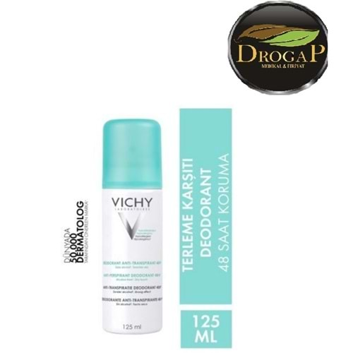 VİCHY YOĞUN TERLEME KARŞITI DEODORANT 120 ML