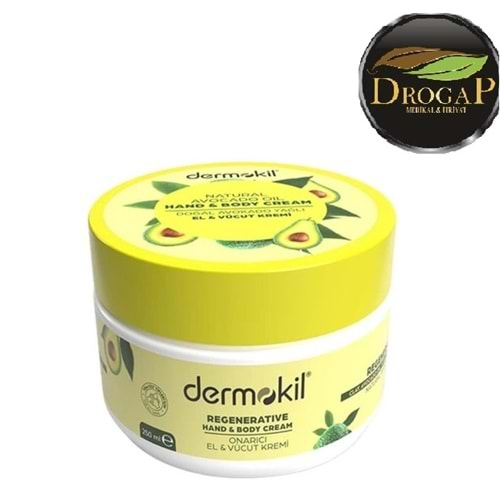 DK DENT DERMOKİL EL VE VÜCUT KREMİ 250 ML ( AVAKADO ÖZLÜ )