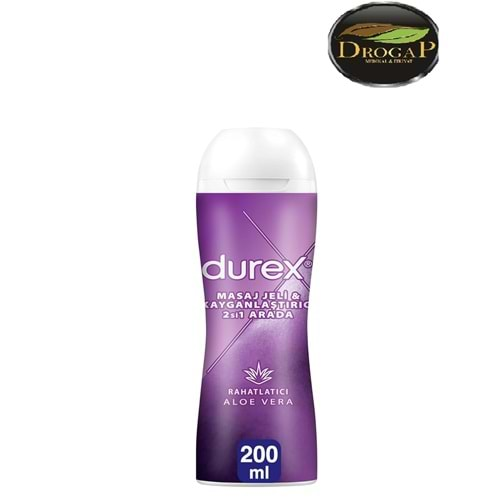 DUREX MASAJ JELİ & KAYGANLAŞTIRICI 2 Sİ 1 ARADA ( RAHATLATICI ALOE VERA )