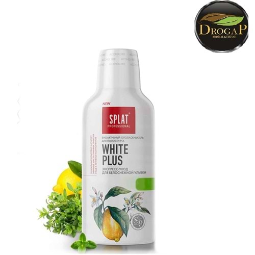 SPLAT PROFESSİONAL AĞIZ ÇALKALAMA SUYU WHITE PLUS 275 ML