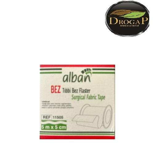 ALBAN PLAST BEZ 5 M X 5 CM FLASTER