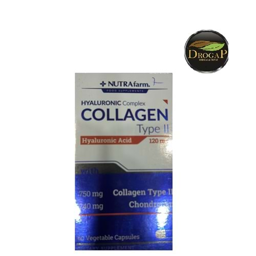 NUTRAFARM HYALURONİK ASİT 60 MG 60 KAPSÜL ( COLLAGEN TYPE 2 ) ( DERMOSKİN )