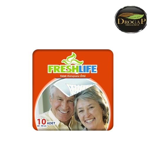 FRESHLIFE HASTA YATAK KORUYUCU ÖRTÜ 60 X 90 CM 10 LU PAKET