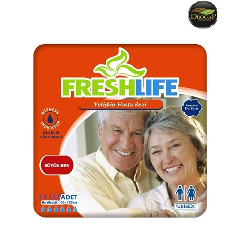 FRESHLIFE HASTA BEZİ KÜLOTLU 14 LÜ ( LARGE ) 100 -150 CM