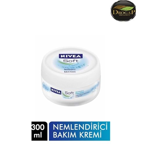 NIVEA SOFT NEMLENDİRİCİ BAKIM KREMİ 300 ML