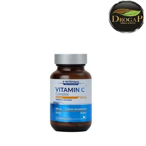 NUTRAFARM VİTAMİN C 500 MG 60 KAPSÜL ( DERMOSKİN )