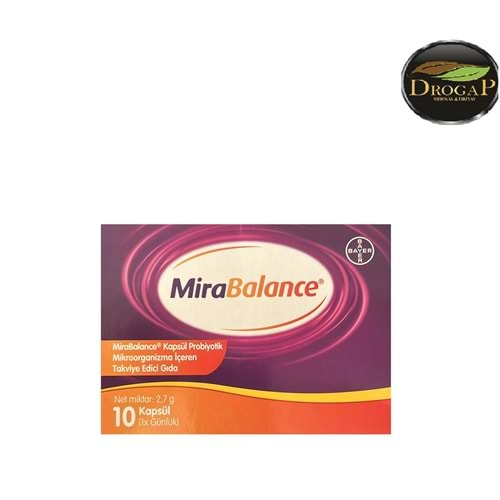 MİRABALANCE ADULT PROBİYOTİK 10 KAPSÜL ( BAYER )