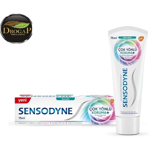 SENSODYNE DİŞ MACUNU ÇOK YÖNLÜ KORUMA GELİŞMİŞ BEYAZLIK 75 ML
