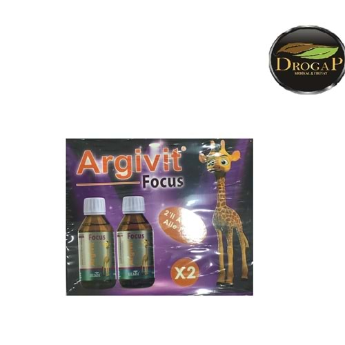 ARGİVİT FOCUS ŞURUP 150 ML AVANTAJ AİLE PAKETİ 2 Lİ PAKET
