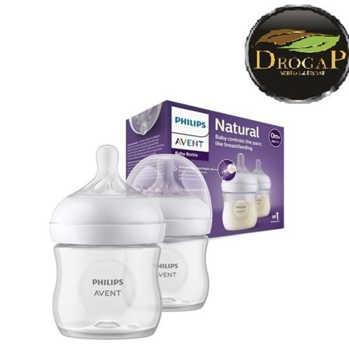 AVENT BİBERON NATUREL RESPONSE DOĞAL TEPKİLİ 0M+ PP 2'li SET 125 ML