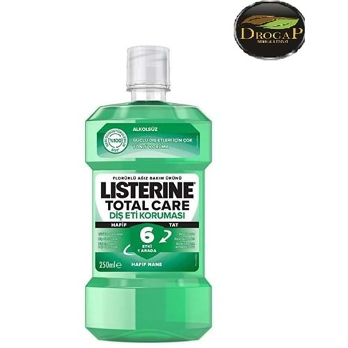 LISTERINE TOTAL CARE HAFİF TAT 250 ML ( DİŞ ETİ KORUMASI )