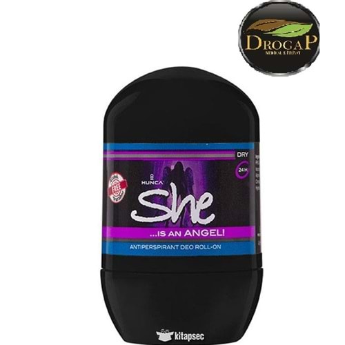 HUNCA SHE IS AN ANGEL ROLL-ON 40 ML ( KADIN )