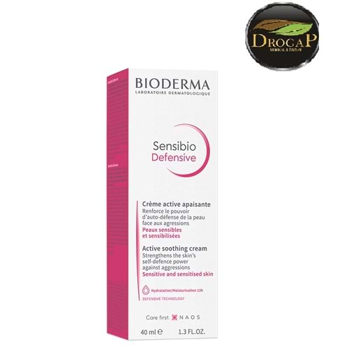 BİODERMA SENSİBİO DEFENSİVE CREAM 40 ML NEMLENDİRİCİ ( ANTİOKSİDAN ETKİLİ )