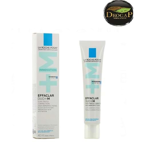 LA ROCHE POSAY EFFACLAR DUO+M CİLT KUSURLARI KARŞI BAKIM KREMİ 40 ML