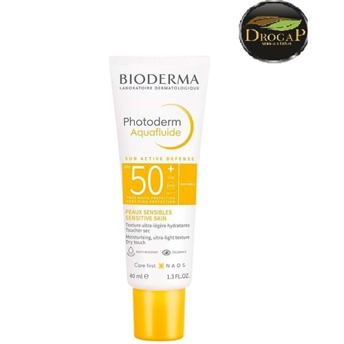 BİODERMA PHOTODERM AqUA FLUİDE INVİSİBLE SPF50+ 40 ML GÜNEŞ KREMİ ( TÜM CİLT TİPLERİ İÇİN )