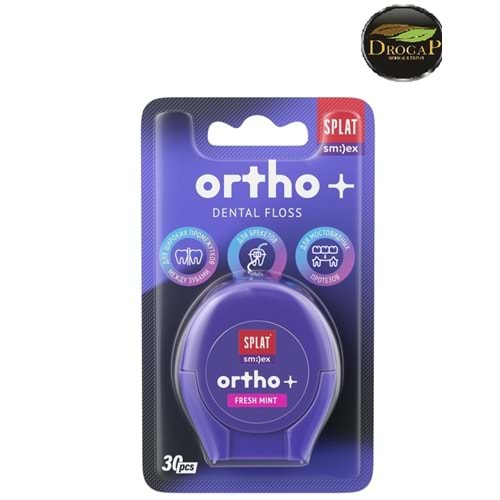 SPLAT DİŞ İPİ 30 M SMİLEX ORTHO FRESH MİNT