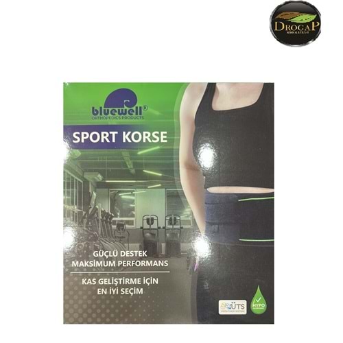 BLUEWELL SPORT ELASTİK KORSE ( SPORT005-01 ) ( MEDİUM )