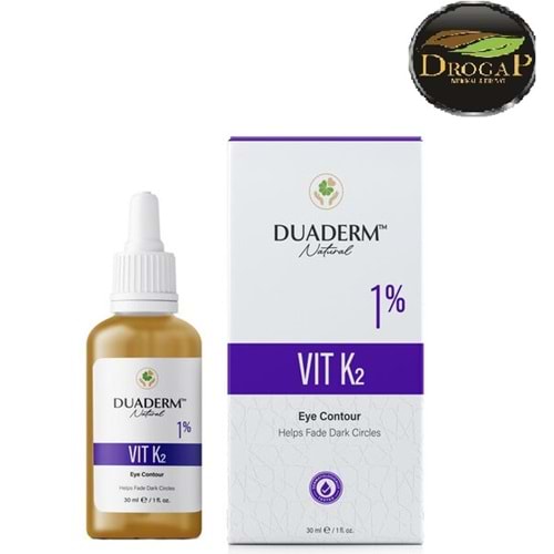 DUADERM VİT K2 SERUM 30 ML ( GÖZ ALTI SERUMU )