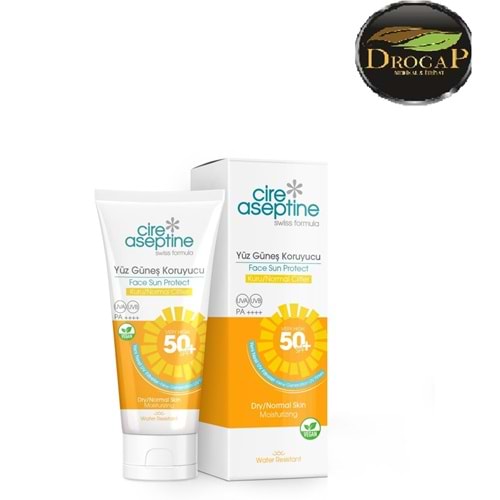 CİRE ASEPTİNE GÜNEŞ KREMİ SPF50+ 50 ML ( KURU VE NORMAL CİLTLER İÇİN )