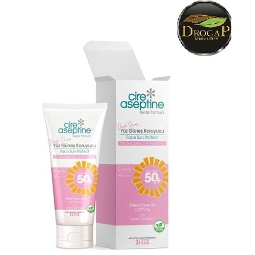CİRE ASEPTİNE GÜNEŞ KREMİ SPF50+ 50 ML ( TON DENGELEYİCİ VE AYDINLATICI )