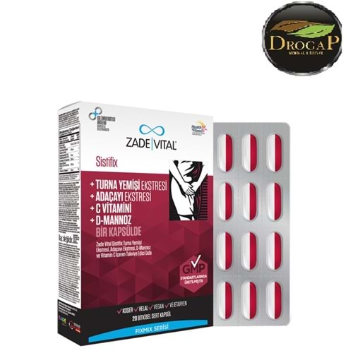 ZADE VİTAL SİSTİFİX 20 KAPSÜL