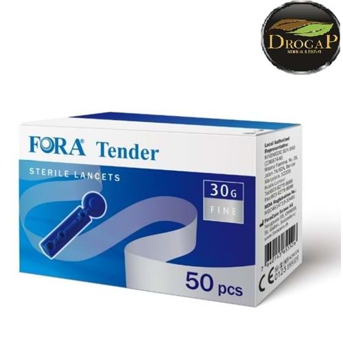 FORA TENDER MİCRO FİNE LANCET ( LANSET ) 33 G 50 Lİ