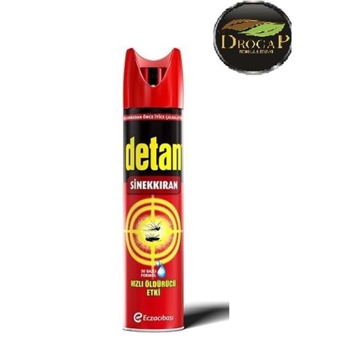 DETAN SİNEKKIRAN SU BAZLI AERESOL 275 ML ( KARASİNEK VE SİVRİSİNEK )