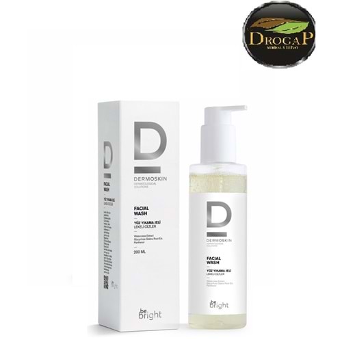 DERMOSKİN BE BRİGHT YÜZ YIKAMA JELİ 200 ML ( LEKELİ CİLTLER İÇİN )