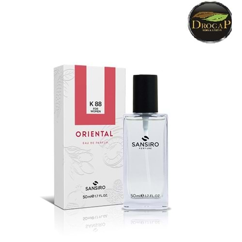 SANSİRO FLORAL PARFÜM 50 ML FOR WOMEN ( KADIN ) K- 88 ( ORİENTAL )