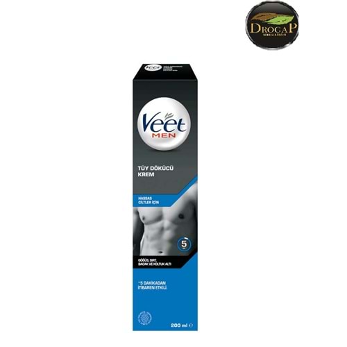 VEET TÜY DÖKÜCÜ KREM MEN ( ERKEK ) HASSAS CİLTLER İÇİN 200 ML