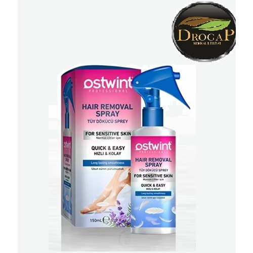 OSTWİNT PROFESSİONAL TÜY DÖKÜCÜ SPREY 150 ML ( KADIN )( HASSAS CİLTLER İÇİN )