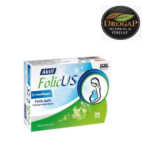 FOLİCUS PLUS 90 TABLET ( FOLİK ASİT & İYOT )