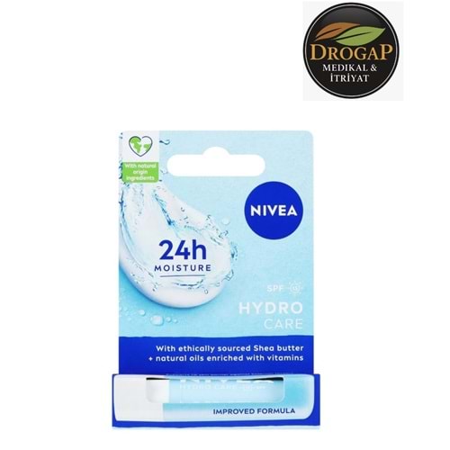 NIVEA LİP STİCK DUDAK BAKIM KREMİ 4,8 GR ( HYDRO CARE )