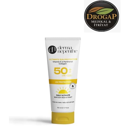 DERMA NEPENTHE SPF 50 GÜNEŞ KREMİ 50 ML ( YAĞLI CİLTLER İÇİN )
