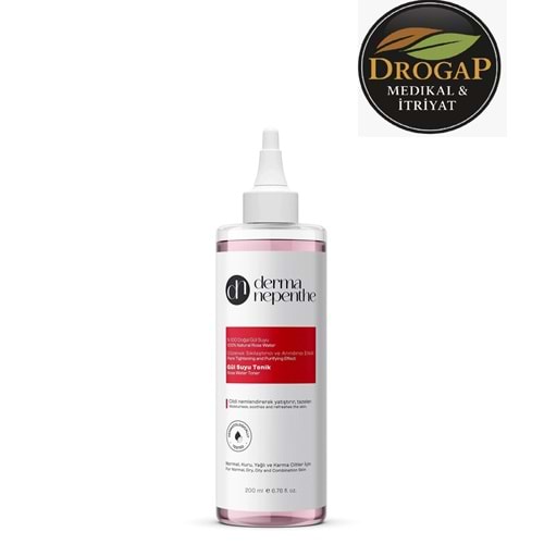 DERMA NEPENTHE ROSE TONİK 200 ML ( GÜL SUYU )