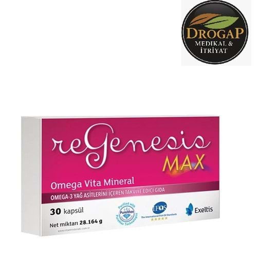 REGENESİS MAX 30 KAPSÜL ( OMEGA VİTA MİNERAL )