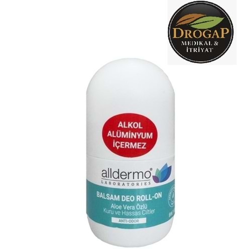 ALLDERMO ROLL-ON WHİTENİNG DOUBLE EFFECT 50 ML ( HASSAS CİLTLER İÇİN ) ALOE VERA ÖZLÜ ( TERLEME KARŞITI )