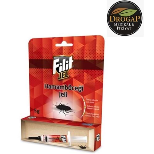 FİLİT HAMAM BÖCEĞİ & KARINCA JELİ 5 GR KIRMIZI KUTU