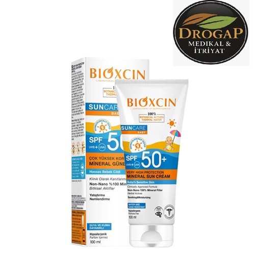BİOXCIN GÜNEŞ KREMİ SUN CARE SPF50+ BABY 100 ML ( HASSAS ) ÇOCUK