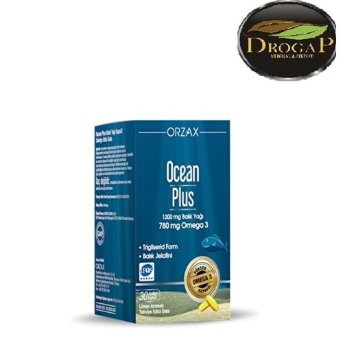 OCEAN PLUS BALIK YAĞI OMEGA 3 1200 MG 30 KAPSÜL