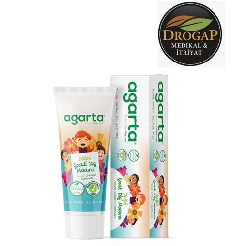 AGARTA DOĞAL ÇİLEK AROMALI ÇOCUK DİŞ MACUNU 75 ML