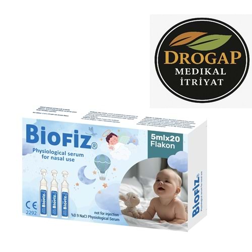 BİOFİZ SERUM FİZYOLOJİK 5 ML X 20 FLAKON