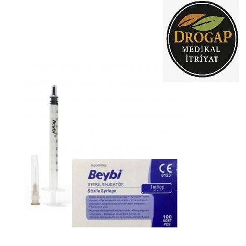 BEYBİ İNSÜLİN ENJEKTÖRÜ 1 ML ( 100 LÜ PAKET ) 26 G X 1/ 2