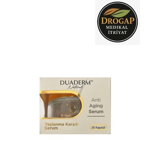 DUADERM ANTİ AGİNG SERUM 15 KAPSÜL ( YAŞLANMA KARŞITI )