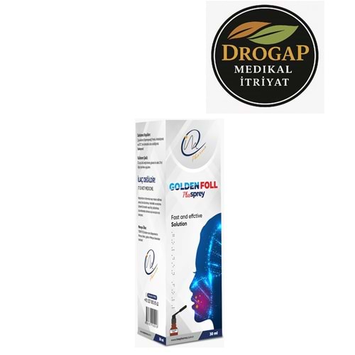 GOLDEN FOLL PLUS SPREY 30 ML ( VİT.B6-B12 VE FOLİK ASİT )