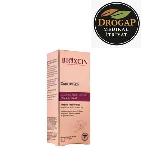 BİOXCIN GOLD ON SKIN IŞILTILI NEMLENDİRİCİ YÜZ KREMİ 50 ML