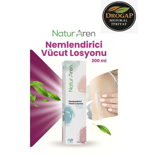 NATUR AREN NEMLENDİRİCİ VÜCUT LOSYONU 200 ML