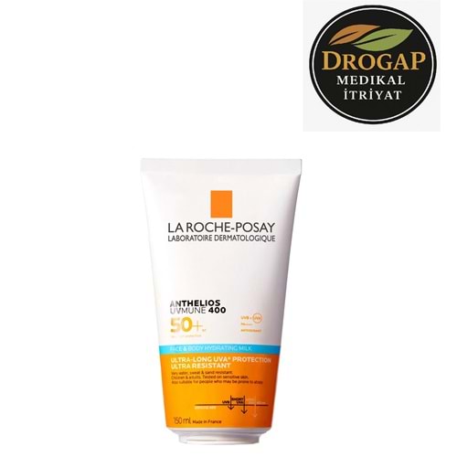 LA ROCHE POSAY ANTHELİOS UVM 400 FACE NEMLENDİRİCİ VÜCUT SÜTÜ GÜNEŞ KREMİ 150 ML