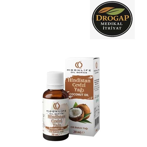 MOON LİFE DOĞAL HİNDİSTAN CEVİZİ YAĞI 20 ML